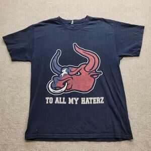 Vintage NFL Texans Kiss My Ass Graphic Tee Mens Large All Style Apparel